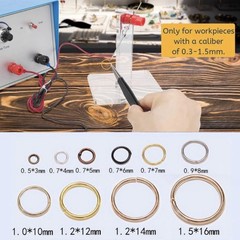 HJ10-A 80A Electric Spot Welder 110V 0.3-1.5mm w/ Footswitch Tweezers