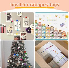 4500 Pcs Small Colored Dot Stickers 1/4 inch – Round inch, 0.25 Inch