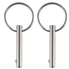 4 Pack Small Quick Release Pin, Diameter 3/16″, Usable One Size, Silver
