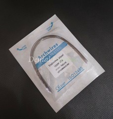 Dental Orthodontic Arch Wire NiTi Stainless Steel Ovoid/Natural Round Wires