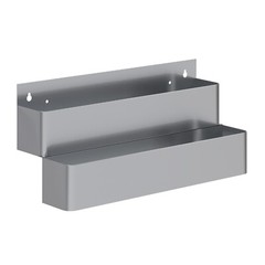 22 in. Double Tier Stainless Steel Speed Rail