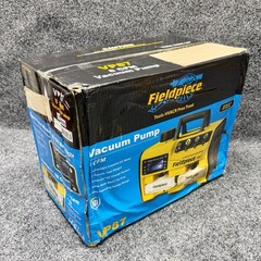 Fieldpiece VP87 3/4 HP 2500 RPM 120VAC 8 CFM Displacement Two-Stage Vacuum Pump