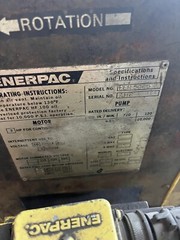 Enerpac Hydraulic Pump PER5045 Unsure if it works For Parts