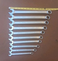 Proto 10pc Anti-Slip Design 6 Point Combination Wrench Set SAE 7/16″ to 1″ USA