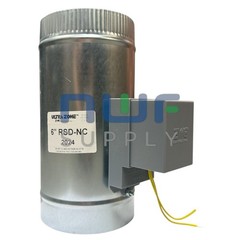 6″ RSD-NC Spring Return Motorized Damper