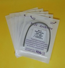 20Packs Dental Super Elastic NITI Arch Wires Orthodontic Round Ovoid/Nature Form