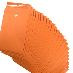 Top Flight Clasp Envelopes, Gummed and Clasped Closure, 6 x 9 One Size, Brown