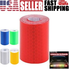 Car Safety Warning Reflective Tape Truck Auto Conspicuity Tape Film Sticker 10Ft