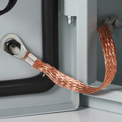 100x Battery Lead Earth Strap Leng 200/250/300mm Flexible Cable Tin Copper Braid