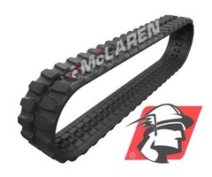 Pair of Takeuchi TL 8 Rubber Track 400x86x52 Block Pattern Rubber Tracks