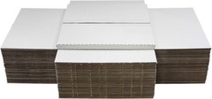 10 White Vinyl Record LP Shipping Mailer Boxes – Adjustable Height – STRONG 3…