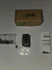 NEW GENUINE PIAB 3222097/1 VACUUM PUMP MINI X10 A NBR X10A6-AN W/ CONNECTION KIT