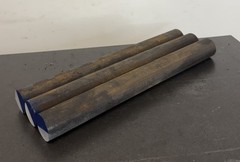 1-1/4″ Diameter Hot Roll Steel Round Bar Stock 1-1/4″ x 12″ Long (3 PC LOT)