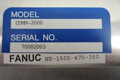 NEW FANUC NE-1505-470-350 COMMANDER UNIT NE1505470350 MODEL: COMM 2000