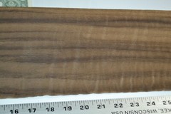 Fumed Curly Beech Raw Wood Veneer Sheet 6.5 x 31 inches 1/42nd thick N5941-30