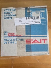 United Abrasives SAIT 28006 6x1x1 A36 Aluminum Oxide Bench Grinding Wheel