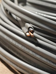 Southwire E30445 12 AWG 250 ft. 2 Conductor UF-B Underground Building Wire Gray