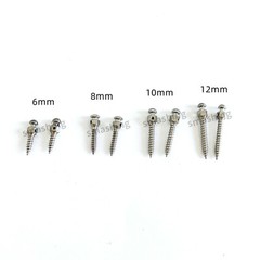 10Pcs Dental Mini Screw Micro Implants Achor Screws Orthodontic Titanium Alloy