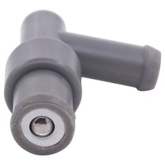 MOTOKU PCV Valve and Grommet for Dodge Dakota Durango Ram 0.25 inches, Black