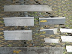 Lot Of 38 Vintage Lathe Cut Off Parting Tool Blades