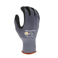 34-874 Work Gloves Nitrile MicroFoam Grip Palm and Fingers Excellent Grip and…