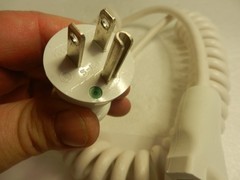 KORD KING HOSPITAL GRADE 3 PRONG COILED POWER CORD EXTENTION INDUSTRIAL 5-15p