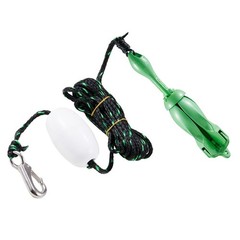 3.5lb 26.2ft/8m Foldable Anchor Kit Snap Hook Storage Bag and Buoy