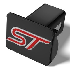 ST Logo Hitch Cover for 2 Inch Receivers(with 5/8-Inch Pin Diameter Black