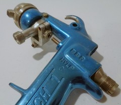 Binks MACH 1 BBR HVLP Blue Spray Gun Body 74999