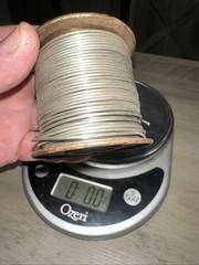 Western Electric No.16 AT 6157 Copper Lashing Wire 1 Pound.