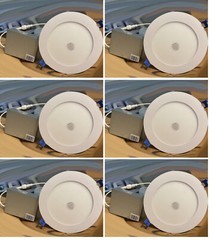 (case of 6) Philips Lightolier FD6R LED Flat Downlight dual select, CCT