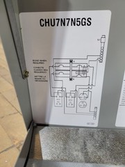 Eaton CHU7N7N5GS Power Outlet Panel Surface Mount 125A 120/240VAC 1PH 3W Type 1
