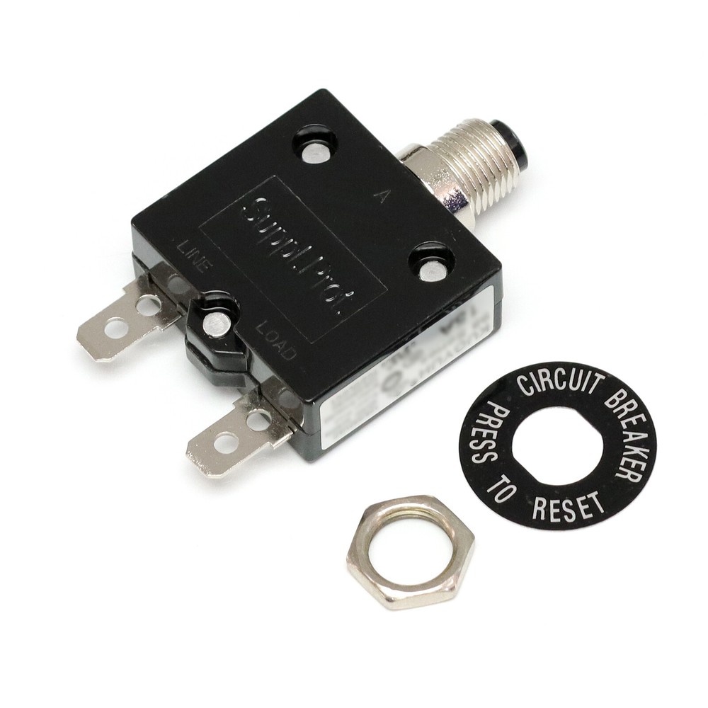 New 15 Amp Push Button Thermal Circuit Breaker 12-32V DC 125-250V Volt AC