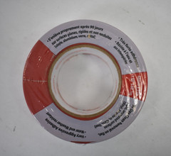CanTech Plastic Mask Masking Tape Roll 48mm x55m Red Indoor/Outdoor Construction