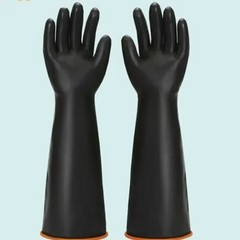 Heavy Duty Rubber Gloves Acid Alkali Resistant Safety Work Safety Gloves