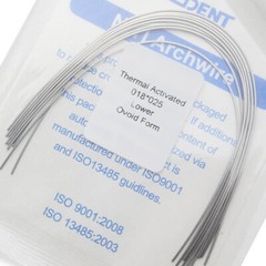 AZDENT Dental Orthodontic Heat Thermal Activated Niti Rectangular Arch Wires