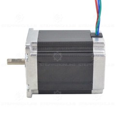 STEPPERONLINE 3PCS Nema 23 Stepper Motor 76mm 1.9Nm(269oz.in) 2.8A 6.35mm Shaft