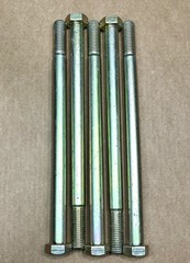 3/4-10 X 12” Hex Head Cap Screws Grade 8 Steel Zinc Yellow Plated Coarse Thread