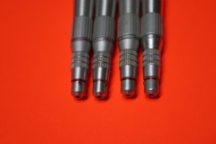 MIDWEST DENTAL HANDPIECE RHINO SHORTY TWIST NOSE CONE LOT OF 4 & 1 MONTH WARR