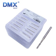 DMXDENT Dental Burs FG 1957 1958 Crown Metal Cutting Tungsten Carbide High Speed