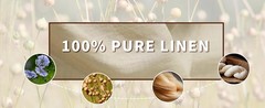 Linen Tablecloth 100% Pure Linen Table Cloth for Rectangle Tables Machine