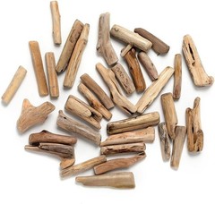 Byher Driftwood Pieces for Crafts Frames Wreath Surf Art 1 – 4 , 8OZ , 55pcs