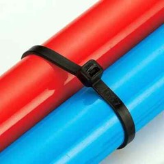 500 BULK~6″ BLACK CABLE ZIP TIES Heavy Duty UV Resistant UL 6/6 Nylon
