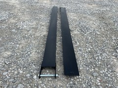 Pallet Fork Extensions 84″ Long Fits 4″ Wide Pallet Fork Blades Made In USA