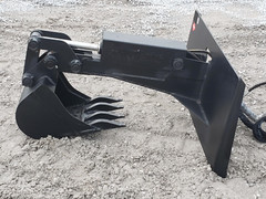 Hydraulic Backhoe Attachment with 12″ Bucket Fits Bobcat MT Mini Skid Steer
