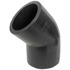 Sch 80 PVC 1-1/4 Inch 45 Degree Elbow Socket Connect