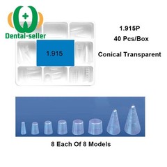 Dental Clear Preformed Crowns Adult Kid Temporary Anterior Posterior Molar Crown