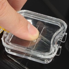 20pcs Denture False Teeth Membrane Case Container Hinged Display Box Jewelry USA