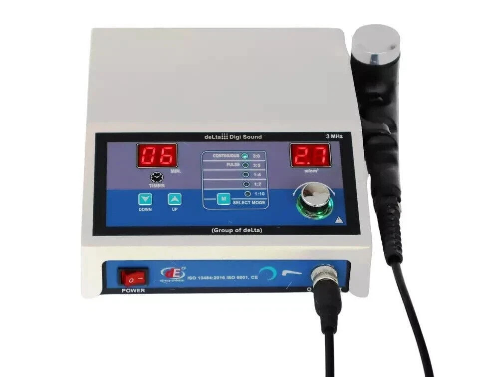 Premium Ultrasound Therapy Machine with 3 MHz Delta : Digi Device