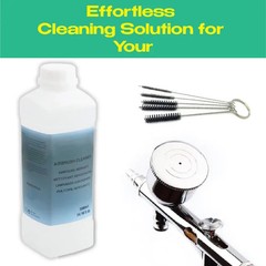 Airbrush Cleaner 1000ml – Non-Toxic, Multi-Use for Acrylic Paints & Art Supplies